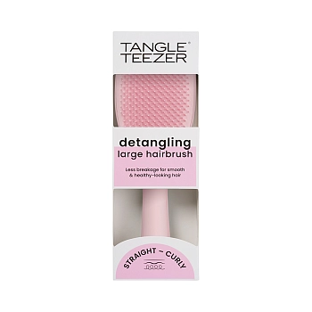 TANGLE TEEZER Расческа для волос / The Large Ultimate (Wet) Detangler Pink Hibiscus, фото 7