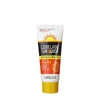Крем солнцезащитный для лица SPF50+/PA+++ / Lebelage Uv Sun Block 30 мл