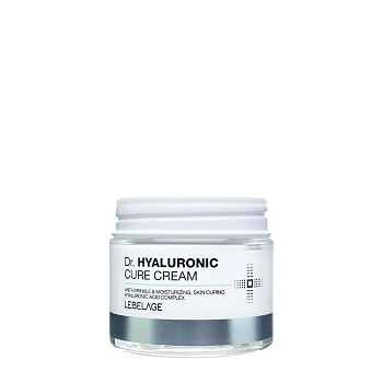 Крем антивозрастной для лица с гиалуроновой кислотой / Lebelage Dr.Hyaluronic Cure Cream 70 мл