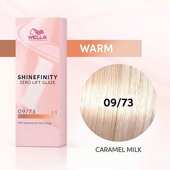 WELLA 09/73 гель-крем краска для волос / WE Shinefinity 60 мл, фото 3