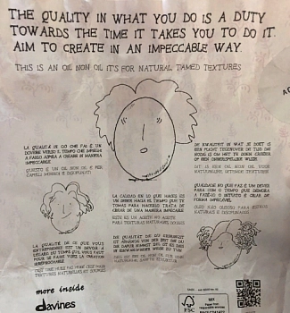 DAVINES SPA Масло без масла для естественных послушных укладок / MORE INSIDE 250 мл, фото 3