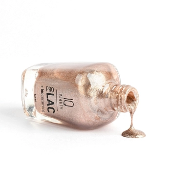 IQ BEAUTY 098 лак для ногтей укрепляющий с биокерамикой / Nail Polish PROLAC+bioceramics 12,5 мл, фото 4