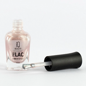 IQ BEAUTY 108 лак для ногтей укрепляющий с биокерамикой / Nail Polish PROLAC+bioceramics 12,5 мл, фото 2