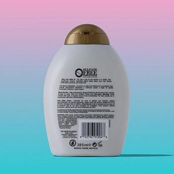 OGX Кондиционер питательный с кокосовым молоком / Nourishing Coconut Milk Conditioner 385 мл, фото 2