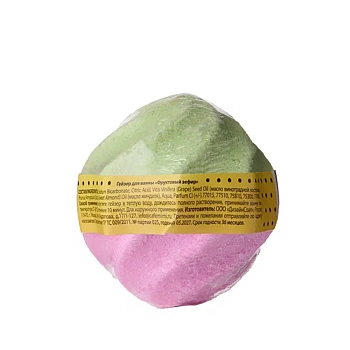 CAFE MIMI Гейзер для ванны, фруктовый зефир / CAFE MIMI 90 гр, фото 2