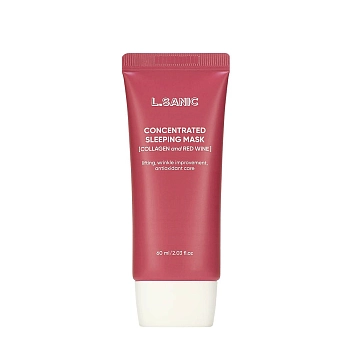 Маска ночная концентрированная с коллагеном и красным вином / L.Sanic 60 мл