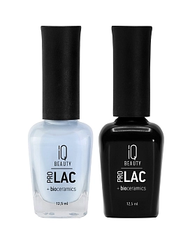IQ BEAUTY 034 лак для ногтей укрепляющий с биокерамикой / Nail polish PROLAC + bioceramics 12.5 мл, фото 4