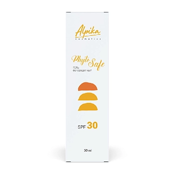АЛЬПИКА Гель фотозащитный для лица SPF30 / PhytoSafe 50 мл, фото 2