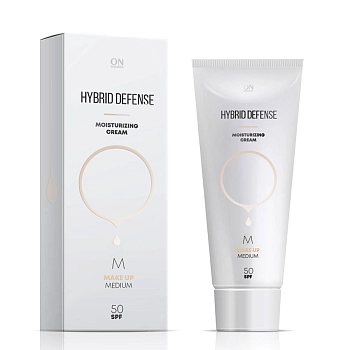 ONmacabim Крем-гибрид защитный c тонирующим эффектом Make Up Medium SPF50 / System Plus 80 мл, фото 2