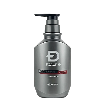 Шампунь мужской для глубокой очистки волос, кожи головы и удаления неприятного запаха / Scalp D DEODORANT OILY shampoo 350 мл