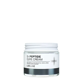 Крем антивозрастной омолаживающий для лица с пептидами / Lebelage Dr.Peptide Cure Cream 70 мл