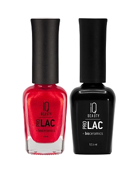 IQ BEAUTY 058 лак для ногтей укрепляющий с биокерамикой / Nail polish PROLAC + bioceramics 12.5 мл, фото 4