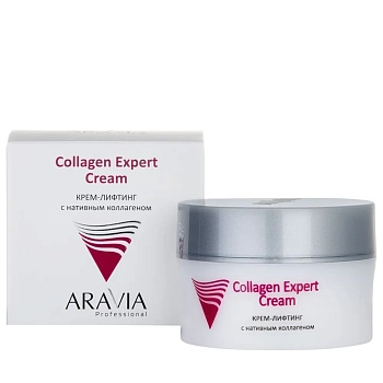 ARAVIA Professional Крем-лифтинг с нативным коллагеном / Collagen Expert Cream 50 мл, фото 2