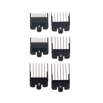 DEWAL PROFESSIONAL Машинка для стрижки Fгeestyle красная, 0.5-2мм, аккумуляторно-сетевая, 6 насадок, фото 7