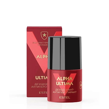 ESTEL PROFESSIONAL Дезодорант-антиперспирант для тела / ALPHA ULTIMA 50 мл, фото 2