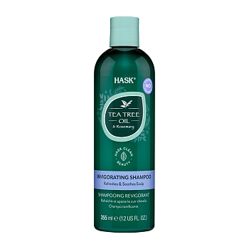 Шампунь освежающий с маслом чайного дерева и розмарином / Tea Tree Oil & Rosemary Invigorating Shampoo 355 мл