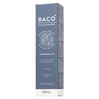 KAARAL 8.00 краска для волос, светлый блондин интенсивный / Baco COLOR 100 мл, фото 3