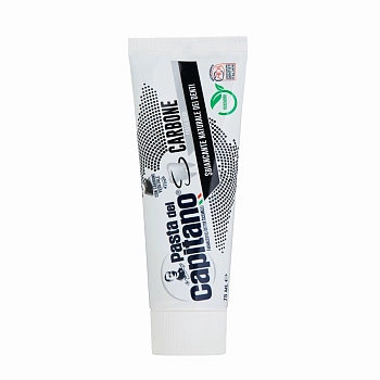 Паста зубная отбеливающая с древесным углем / Whitener Teeth With Charcoal 75 мл