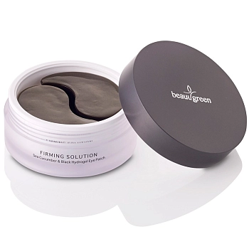 BEAUUGREEN Патчи гидрогелевые с экстрактом морского огурца и пудрой черного жемчуга для глаз / Hydrogel Sea Cucumber & Black EYE PATCH, premium pack 60 шт, фото 2