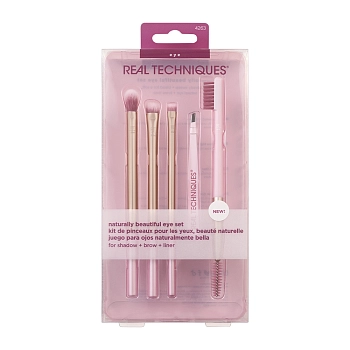 Набор кистей для макияжа глаз и бровей / Real Techniques Naturally Beautiful Eye Set