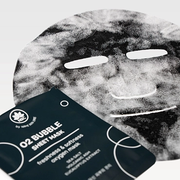 NAME SKIN CARE Маска тканевая ультраочищающая пузырьковая / O2 BUBBLE SHEET MASK 25 гр, фото 2