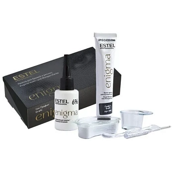 ESTEL PROFESSIONAL Краска для бровей и ресниц, графит / Enigma, фото 5