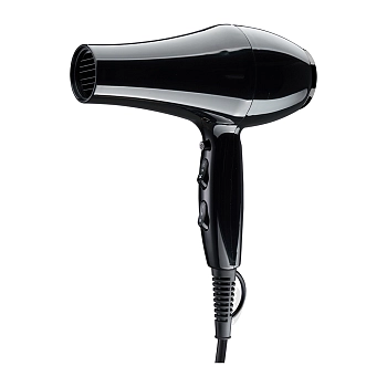 MELON PRO Фен профессиональный для волос VIXEN4, черный глянец, 2 насадки-концентратора + диффузор 2600W, фото 2