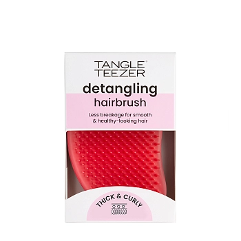 TANGLE TEEZER Расческа для волос / Thick & Curly Pink Punch, фото 5