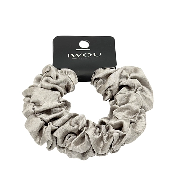 IWOU PROFESSIONAL Резинка для волос Королева серебро 1шт, фото 2