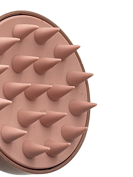 IWOU PROFESSIONAL Массажер для головы и мытья волос пыльная роза, фото 5