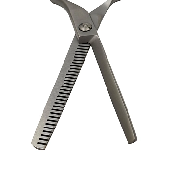 IWOU PROFESSIONAL Ножницы парикмахерские филировочные 6,5 с черными ручками, фото 3