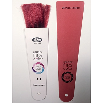 LISAP MILANO Краситель-фильтр кремово-гелевый безаммиачный, вишневый металлик / Lisaplex Filter Color 100 мл, фото 4