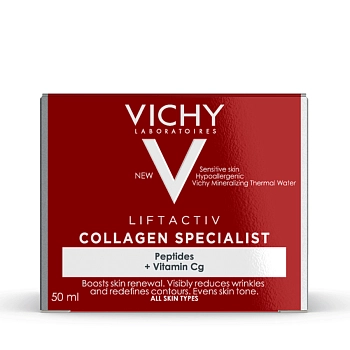 VICHY Крем-уход дневной Коллаген специалист / Liftactiv 50 мл, фото 2