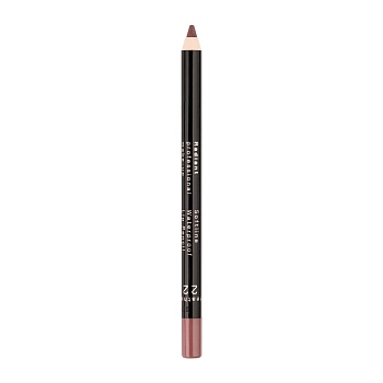 Карандаш для губ водостойкий, 22 лиловый / Softline Waterproof Lip Pencil 1,2 гр