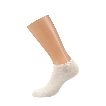 OMSA Носки укороченные с люрексом Avorio Melange 39-41 / ECO 255, фото 2