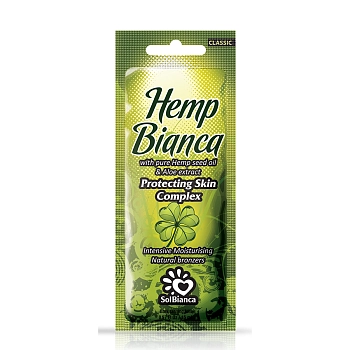 SOLBIANCA Крем для усиления загара с маслом семян конопли, церамидами, фосфолипидами и экстрактом облепихи / Hemp Bianca 15 мл, фото 2