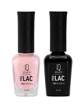 IQ BEAUTY 012 лак для ногтей укрепляющий с биокерамикой / Nail polish PROLAC + bioceramics 12.5 мл, фото 4