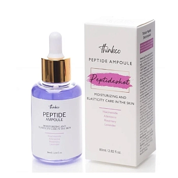 THINKCO Сыворотка омолаживающая с пептидами / Thinkco Peptide Shot Ampoule 80 мл, фото 2
