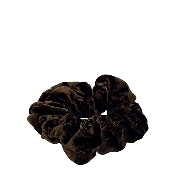 Резинка для волос Бархат темная бронза 1шт