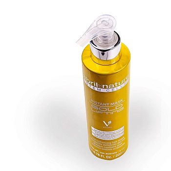 ABRIL ET NATURE Маска для вьющихся волос / Instant Mask Gold Lifting 200 мл, фото 4
