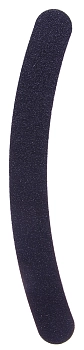 SOLOMEYA Пилка для ногтей 100/180 Бумеранг / Curved Black File, фото 2
