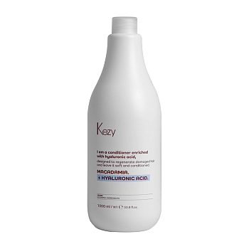 Кондиционер для восстановления слабых и поврежденных волос / I am MACADAMIA + HYALURONIC ACID 1000 мл