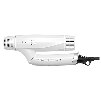 MELON PRO Фен профессиональный для волос складной Hag 7, ионизация, перламутровый матовый, диффузор, 2000W, фото 5