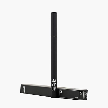 MAKE UP FACTORY Подводка жидкая для глаз, 01 черный / Calligraphic Eye Liner 0,55 мл, фото 3