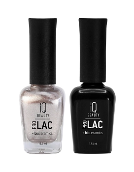 IQ BEAUTY 036 лак для ногтей укрепляющий с биокерамикой / Nail polish PROLAC + bioceramics 12.5 мл, фото 4