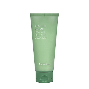 Пенка для лица с чайным деревом для чувствительной кожи / Tea Tree Biome Low pH Calming Cleanser 180 мл