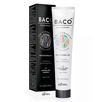 KAARAL 38 Краситель прямого действия зеленый / COLORSPLASH GREEN 100 мл, фото 2