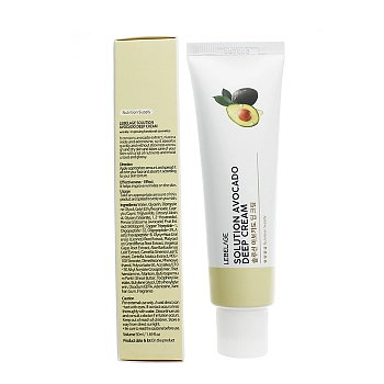 LEBELAGE Крем питательный для лица с экстрактом авокадо / Lebelage Solution Avocado Deep Cream 50 мл, фото 3
