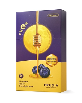 Маска ночная питательная с черникой и медом 20*5 мл