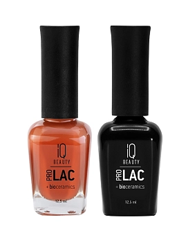 IQ BEAUTY 032 лак для ногтей укрепляющий с биокерамикой / Nail polish PROLAC + bioceramics 12.5 мл, фото 4